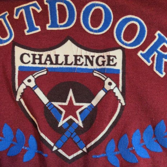 Kids on the go Vintage hooded sweatshirt size 2T runs small more like 12 months - Picture 5 of 7